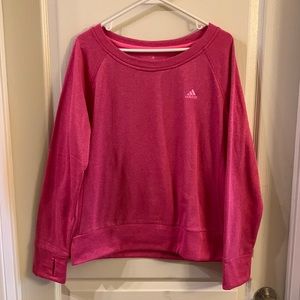 Pink Adidas Sweatshirt